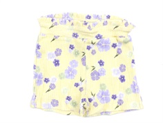 Name It double cream shorts blomster